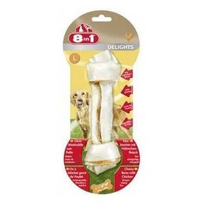 8 In 1 Delights Bones Tavuklu Ağız Bakım Kemiği LBoy 85 Gr 8 In 1 Delights Bones Tavuklu Ağız Bakım Kemiği LBoy 85 Gr