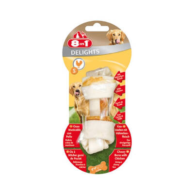 8 In 1 Delights Bones Tavuklu Ağız Bakım Kemiği SBoy 35 Gr 8 In 1 Delights Bones Tavuklu Ağız Bakım Kemiği SBoy 35 Gr