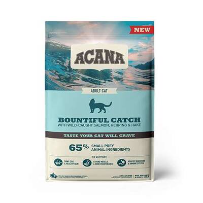 Acana Bountiful Catch Somonlu Ve Ringa Balıklı Yetişkin Kedi Maması 4,5 Kg Acana Bountiful Catch Somonlu Ve Ringa Balıklı Yetişkin Kedi Maması 4,5 Kg