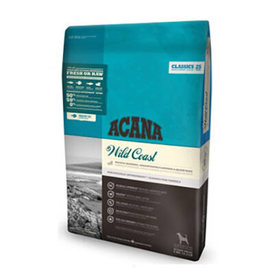 Acana Classics Wild Coast Düşük Tahıllı Balık Sebzeli Köpek Maması 14,5 Kg Acana Classics Wild Coast Düşük Tahıllı Balık Sebzeli Köpek Maması 14,5 Kg