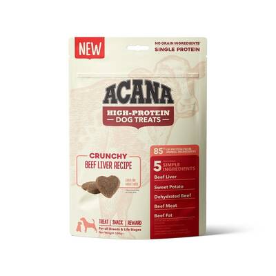 Acana Crunchy Yüksek Proteinli Sığır Etli Köpek Ödülü 100 Gr Acana Crunchy Yüksek Proteinli Sığır Etli Köpek Ödülü 100 Gr