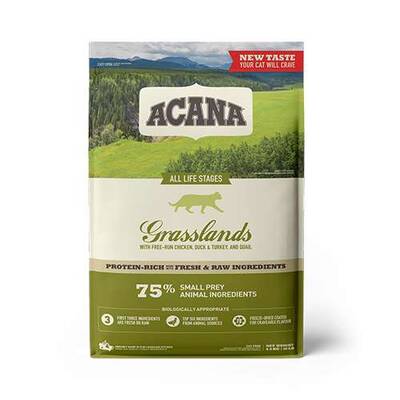 Acana Grasslands Tavuk Ördek Ve Hindili Yetişkin Kedi Maması 4,5 Kg Acana Grasslands Tavuk Ördek Ve Hindili Yetişkin Kedi Maması 4,5 Kg