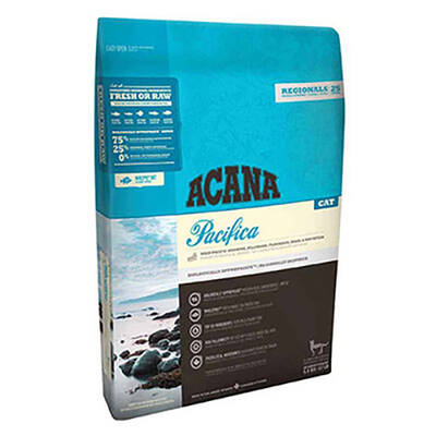 Acana Pacifica Balık ve Sebzeli Yavru Ve Yetişkin Kedi Maması 1,8 Kg Acana Pacifica Balık ve Sebzeli Yavru Ve Yetişkin Kedi Maması 1,8 Kg