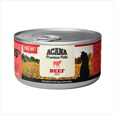 Acana Premium Pate Ezme Sığır Etli Kedi Konservesi 85 Gr Acana Premium Pate Ezme Sığır Etli Kedi Konservesi 85 Gr