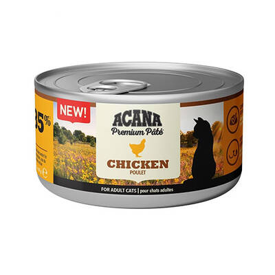 Acana Premium Pate Ezme Tavuk Etli Kedi Konservesi 85 Gr Acana Premium Pate Ezme Tavuk Etli Kedi Konservesi 85 Gr