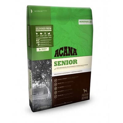Acana Senior Tahılsız Tavuk ve Balıklı Yaşlı Köpek Maması 11,4 Kg Acana Senior Tahılsız Tavuk ve Balıklı Yaşlı Köpek Maması 11,4 Kg
