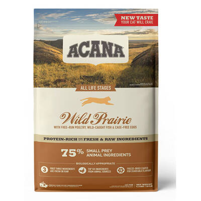 Acana Wild Prairie Tahılsız Tavuklu Ve Balıklı Kedi Maması 4,5 Kg Acana Wild Prairie Tahılsız Tavuklu Ve Balıklı Kedi Maması 4,5 Kg