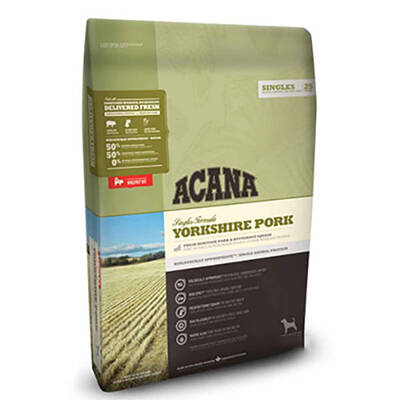 Acana Yorkshire Pork Tahılsız Domuz Etli Köpek Maması 2 Kg Acana Yorkshire Pork Tahılsız Domuz Etli Köpek Maması 2 Kg