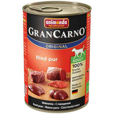 Animonda Grand Carno Sığır Etli Yetişkin Köpek Konservesi 400 Gr Animonda Grand Carno Sığır Etli Yetişkin Köpek Konservesi 400 Gr