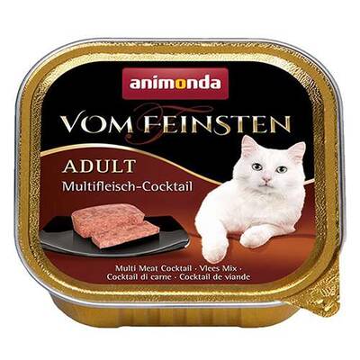 Animonda Vom Feinsten Karışık Etli Yetişkin Kedi Konserve 100 Gr Animonda Vom Feinsten Karışık Etli Yetişkin Kedi Konserve 100 Gr