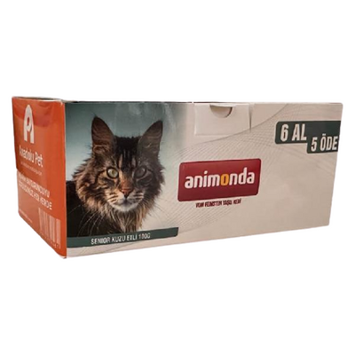 Animonda Vom Feinsten Kuzu Etli Yaşlı Kedi Konservesi 100gr (6 AL 5 ÖDE) Animonda Vom Feinsten Kuzu Etli Yaşlı Kedi Konservesi 100gr (6 AL 5 ÖDE)