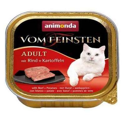 Animonda Vom Feinsten Sığır Etli Patates Kedi Konservesi 100 Gr Animonda Vom Feinsten Sığır Etli Patates Kedi Konservesi 100 Gr