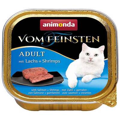 Animonda Vom Feinsten Somon & Karides Kedi Konservesi 100 Gr Animonda Vom Feinsten Somon & Karides Kedi Konservesi 100 Gr