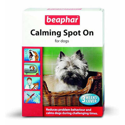 Beaphar Calming Spot On Köpek Sakinleştirici Damla 0,4 ml 3 Adet Beaphar Calming Spot On Köpek Sakinleştirici Damla 0,4 ml 3 Adet
