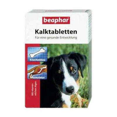 Beaphar Köpek Kalsiyum Tableti 180 Adett 108 Gr Beaphar Köpek Kalsiyum Tableti 180 Adett 108 Gr