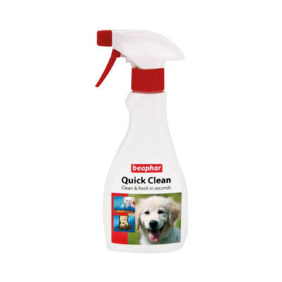 Beaphar Quick Clean Koku Giderici Temizleme Spreyi 250 ml Beaphar Quick Clean Koku Giderici Temizleme Spreyi 250 ml
