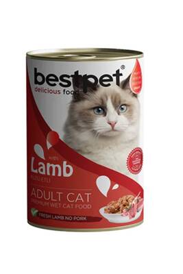 Bestpet Kuzulu Jöleli Yetişkin Kedi Konservesi 400 Gr Bestpet Kuzulu Jöleli Yetişkin Kedi Konservesi 400 Gr