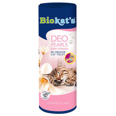 Biokats Deo Pearls Kedi Kumu Parfümü Bedek Pudrası Kokulu 700 Gr Biokats Deo Pearls Kedi Kumu Parfümü Bedek Pudrası Kokulu 700 Gr