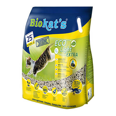 Biokats Eco Light Extra Pelet Aktif Karbonlu Kedi Kumu 5 Lt Biokats Eco Light Extra Pelet Aktif Karbonlu Kedi Kumu 5 Lt