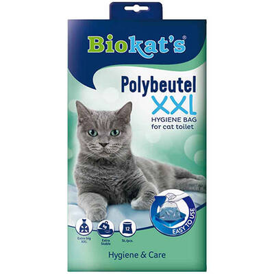 Biokats Kedi Kumu Hijyen Torbasi Xxl 12li Biokats Kedi Kumu Hijyen Torbasi Xxl 12li