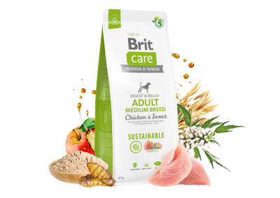 Brit Care Digest & Relax Tavuklu Larva Proteinli Orta Irk Yetişkin Köpek Maması 3 Kg Brit Care Digest & Relax Tavuklu Larva Proteinli Orta Irk Yetişkin Köpek Maması 3 Kg