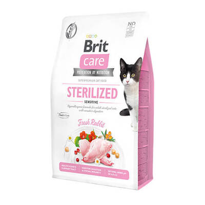 Brit Care Hipoalerjenik Sterilized Sensitive Tavşanlı Tahılsız Kısırlaştırımış Kedi Maması 7 Kg Brit Care Hipoalerjenik Sterilized Sensitive Tavşanlı Tahılsız Kısırlaştırımış Kedi Maması 7 Kg