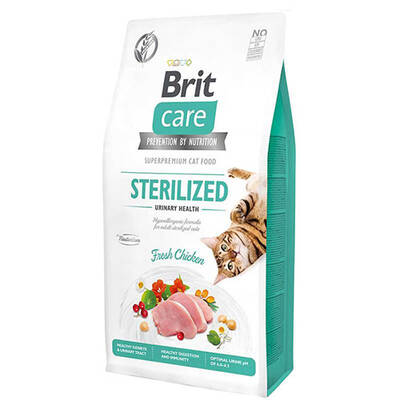 Brit Care Hipoalerjenik Sterilized Urinary Tahılsız Tavuklu Kısırlaştırılmış Kedi Maması 7 Kg Brit Care Hipoalerjenik Sterilized Urinary Tahılsız Tavuklu Kısırlaştırılmış Kedi Maması 7 Kg
