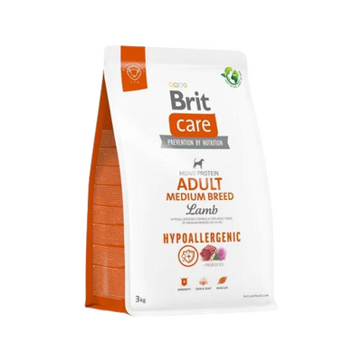 Brit Care Hypo-Allergenic Kuzulu Orta Irk Yetişkin Köpek Maması 3 Kg Brit Care Hypo-Allergenic Kuzulu Orta Irk Yetişkin Köpek Maması 3 Kg