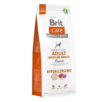 Brit Care Hypo-Allergenic Kuzulu ve Pirinçli Orta Irk Yetişkin Köpek Maması 12 Kg Brit Care Hypo-Allergenic Kuzulu ve Pirinçli Orta Irk Yetişkin Köpek Maması 12 Kg