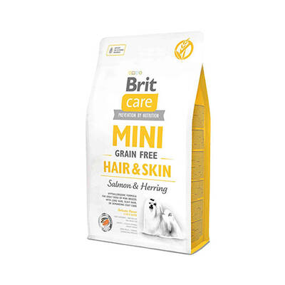 Brit Care Mini Hair Skin Somonlu Tahılsız Küçük Irk Köpek Maması 2 Kg Brit Care Mini Hair Skin Somonlu Tahılsız Küçük Irk Köpek Maması 2 Kg