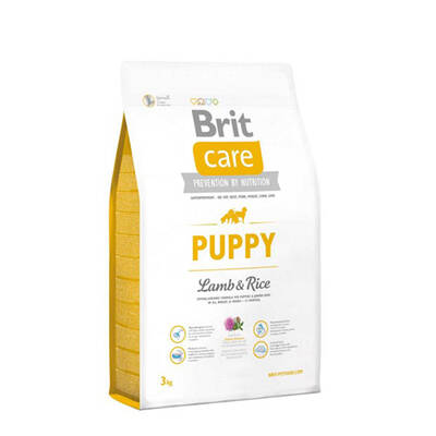 Brit Care Puppy Yavru Kuzulu Pirinçli Kuru Köpek Maması 3 Kg