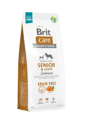 Brit Care Senior & Light Somonlu ve Patatesli Tahılsız Yaşlı Köpek Maması 12 Kg Brit Care Senior & Light Somonlu ve Patatesli Tahılsız Yaşlı Köpek Maması 12 Kg