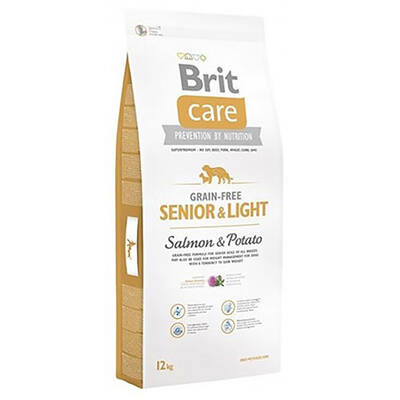Brit Care Senior Light Tahılsız Somonlu Yaşlı Diyet Köpek Maması 12 Kg Brit Care Senior Light Tahılsız Somonlu Yaşlı Diyet Köpek Maması 12 Kg