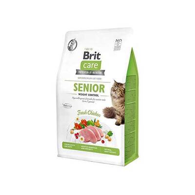 Brit Care Senior Weight Control Yaşlı Kedi Maması 2 Kg Brit Care Senior Weight Control Yaşlı Kedi Maması 2 Kg