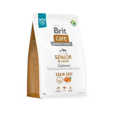 Brit Care Senior&Light Skin&Coat Somonlu Tahılsız Yaşlı Köpek Maması 3 Kg Brit Care Senior&Light Skin&Coat Somonlu Tahılsız Yaşlı Köpek Maması 3 Kg