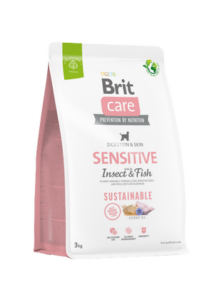 Brit Care Sensitive Digeston & Skin Balıklı Larva Proteinli Yetişkin Köpek Maması 3 Kg Brit Care Sensitive Digeston & Skin Balıklı Larva Proteinli Yetişkin Köpek Maması 3 Kg