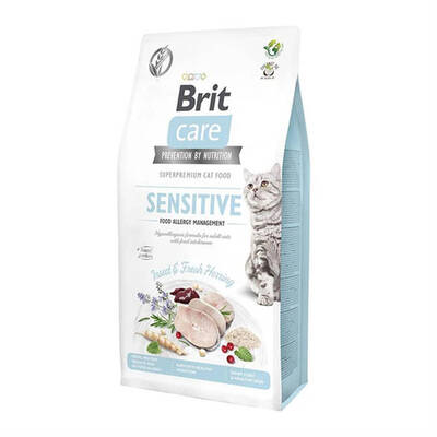 Brit Care Sensitive Hypo-Allergenic Larva Proteinl Tahılsız Yetişkin Kedi Maması 7kg Brit Care Sensitive Hypo-Allergenic Larva Proteinl Tahılsız Yetişkin Kedi Maması 7kg