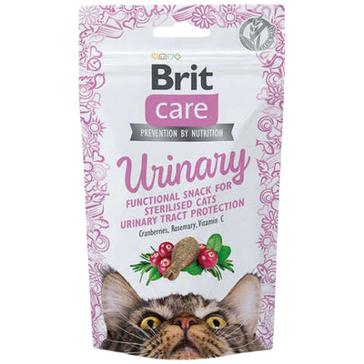 Brit Care Snack Urinary İdrar Sağlığı Destekleyici Kedi Ödül Maması 50gr Brit Care Snack Urinary İdrar Sağlığı Destekleyici Kedi Ödül Maması 50gr