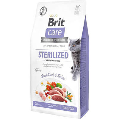 Brit Care Sterilized Weight Control Kısır Kedi Maması 7 Kg Brit Care Sterilized Weight Control Kısır Kedi Maması 7 Kg