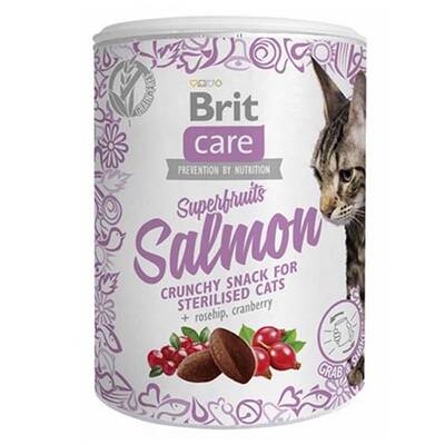 Brit Care Süper Fruits Somonlu Kedi Ödülü 100 Gr Brit Care Süper Fruits Somonlu Kedi Ödülü 100 Gr