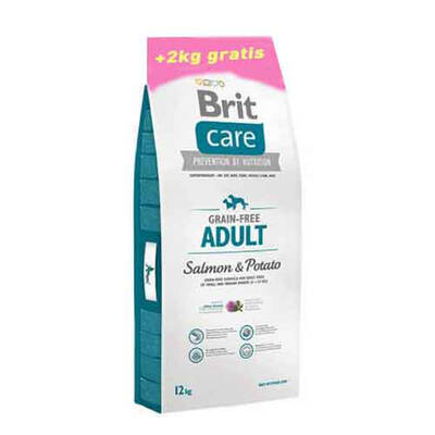 Brit Care Tahılsız Somon Patates Yetişkin Köpek Maması 12+2 Kg Brit Care Tahılsız Somon Patates Yetişkin Köpek Maması 12+2 Kg