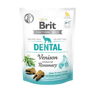 Brit Dental Biberiye Geyik Etli Köpek Diş Sağlığı Ödül 150 Gr Brit Dental Biberiye Geyik Etli Köpek Diş Sağlığı Ödül 150 Gr