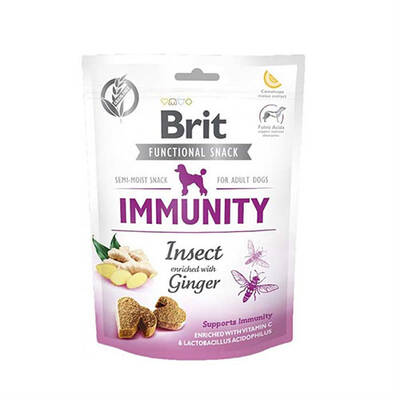 Brit İmmunity İnsect Larvalı Ve Zencefilli Köpek Ödül Maması 150 Gr Brit İmmunity İnsect Larvalı Ve Zencefilli Köpek Ödül Maması 150 Gr