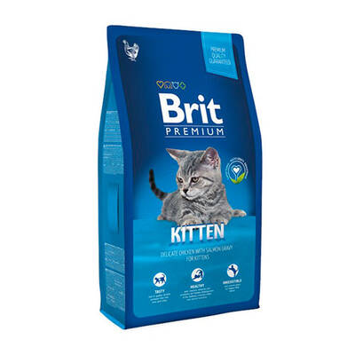 Brit Premium Kitten Tavuk ve Somonlu Yavru Kedi Maması 8 Kg