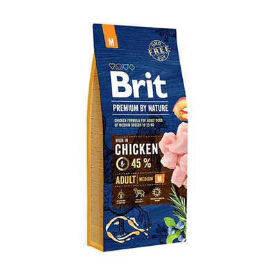 Brit Premium Nature Orta Irk Tavuklu Yetişkin Köpek Maması 15 Kg Brit Premium Nature Orta Irk Tavuklu Yetişkin Köpek Maması 15 Kg