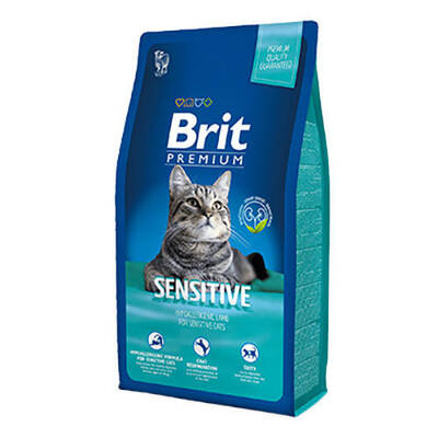 Brit Premium Sensitive Kuzu Etli Yetişkin Kedi Maması 8 Kg Brit Premium Sensitive Kuzu Etli Yetişkin Kedi Maması 8 Kg