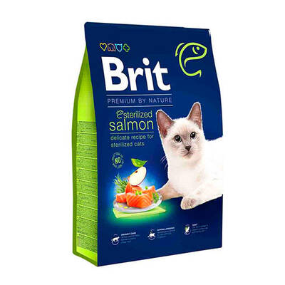 Brit Premium Sterilized Somonlu Kısırlaştırılmış Kedi Maması 8 Kg Brit Premium Sterilized Somonlu Kısırlaştırılmış Kedi Maması 8 Kg