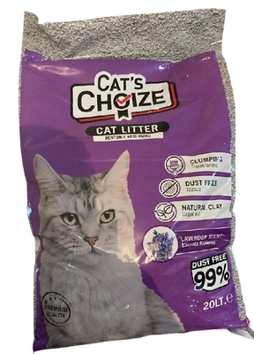 Cat's Choize Catlıtter Lavantalı Kedi Kumu 20 Lt Cat's Choize Catlıtter Lavantalı Kedi Kumu 20 Lt