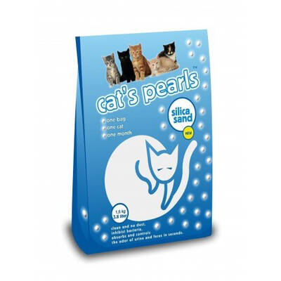 Cat's Pearls Hijyenik Silika Kedi Kumu 3 8 Lt (1 6 Kg) Cat's Pearls Hijyenik Silika Kedi Kumu 3 8 Lt (1 6 Kg)