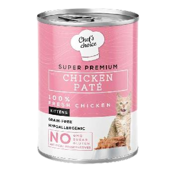 Chefs Choice Kitten Tavuklu Ezme Yavru Kedi Konservesi 400 Gr Chefs Choice Kitten Tavuklu Ezme Yavru Kedi Konservesi 400 Gr